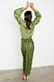 Olive Sequin Jaspre Skirt
