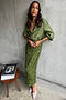 Olive Sequin Jaspre Skirt