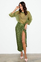 Olive Sequin Jaspre Skirt