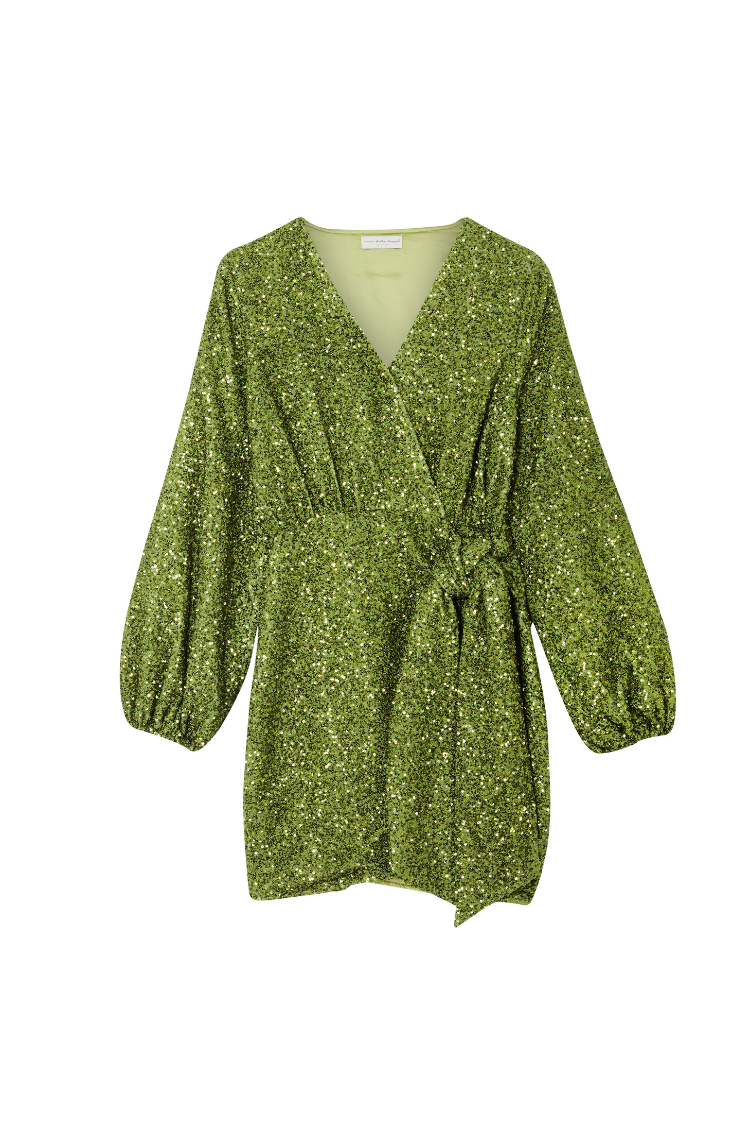 Olive Sequin Mini Vienna