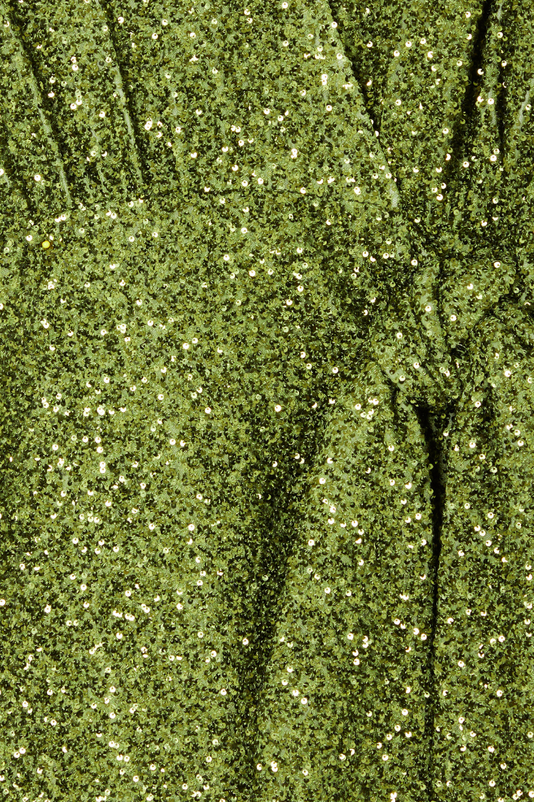 Olive Sequin Mini Vienna Petite