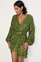 Olive Sequin Mini Vienna Petite