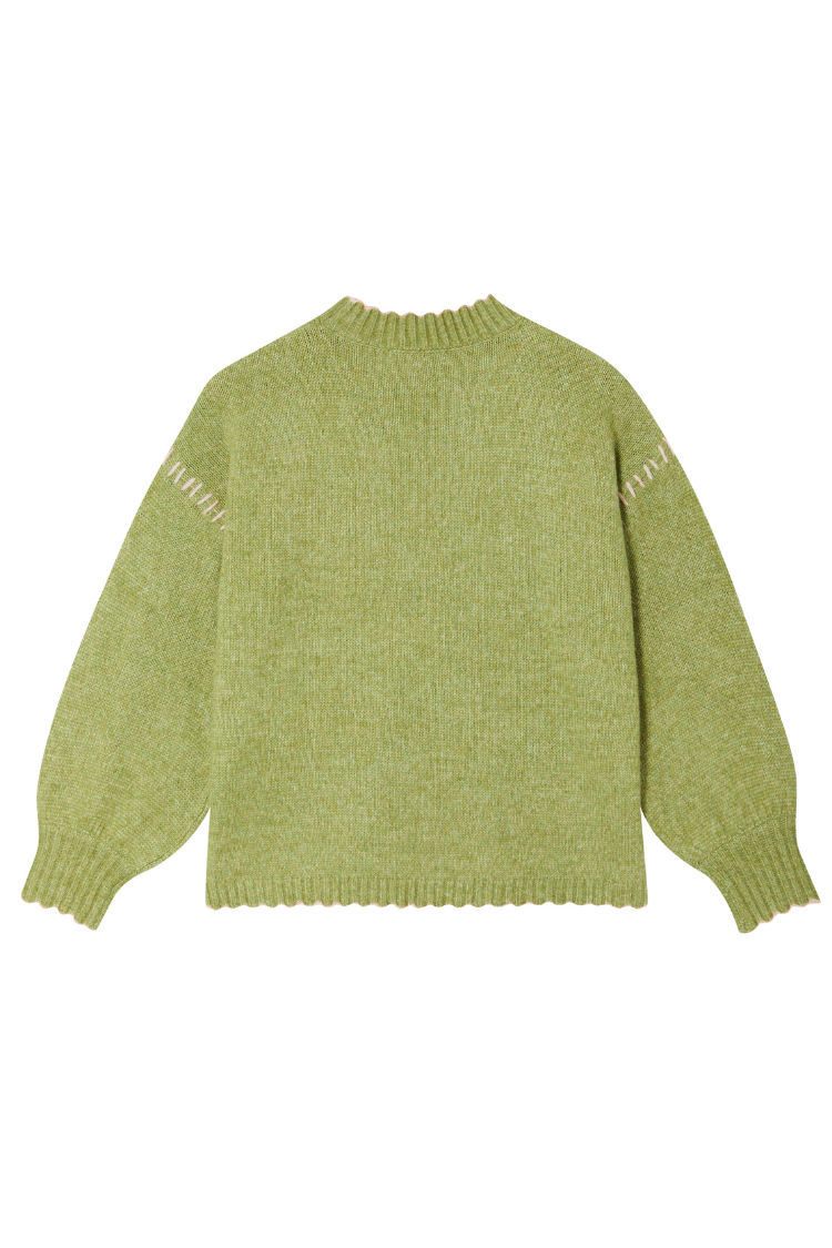 Olive Virgo Jumper