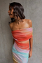Summer Ombre Mesh Dress