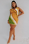 Green Ombre Deia Dress