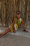 Green Ombre Deia Dress