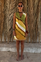 Green Ombre Deia Dress