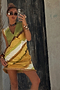 Green Ombre Deia Dress