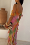 Ombre Jacquard Faro Dress
