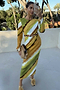 Green Ombre Alba Dress