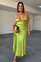 Lime and Coral Lily Dress Petite