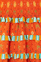 Orange Sahara Shirred Piper Skirt