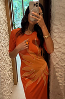Thumbnail for caption_Model is 5ft7” and wears UK size 8/ US 4