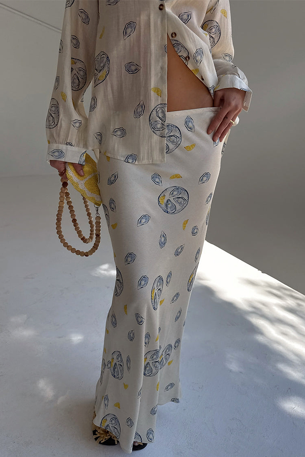 Oyster Dorris Skirt