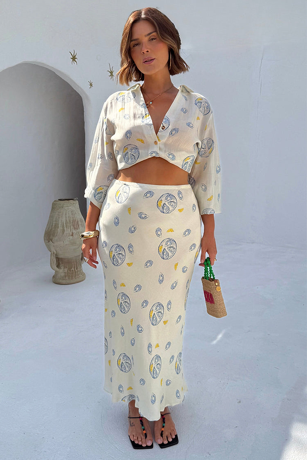 Oyster Dorris Skirt