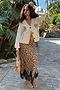 Embroidered Palm Boob Cardigan