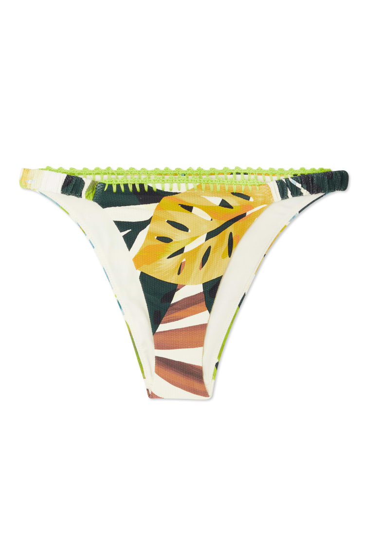 Palm Leaf Bikini Bottom