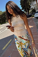 Thumbnail for caption_Model is 5ft7” and wears size M 