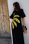 Black Palm Riviera Dress