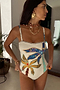 Palm Bandeau Suit