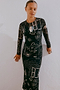 Mono Palma Mesh Dress