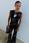 Mono Palma Mesh Top