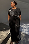 Black Palma T Shirt Dress