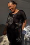 Black Palma T Shirt Dress
