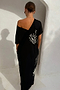 Black Palma T Shirt Dress