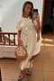 Cream Palma T Shirt Dress