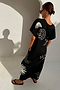 Black Palma T Shirt Dress