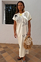 Cream Palma T Shirt Dress