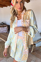 Thumbnail for Model wearing Pastel Gabbie Shirt