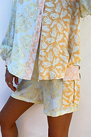 Thumbnail for Model wearing Pastel Gabbie Shirt