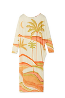 Thumbnail for Pastel Palm Jem Dress