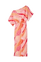 Pink Abstract Tilly Dress
