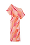 Pink Abstract Tilly Dress