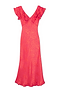 Pink Animal Jacquard Tilda Dress