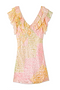 Pink Boho Mini Tilda Dress