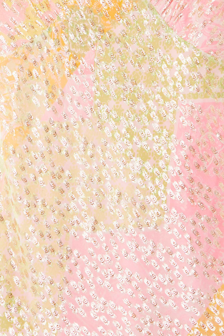 Pink Boho Mini Tilda Dress