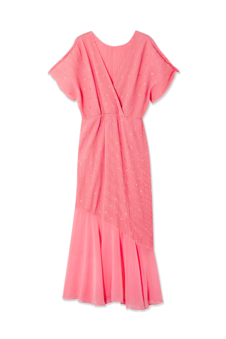 Pink Plisse Fifi Dress