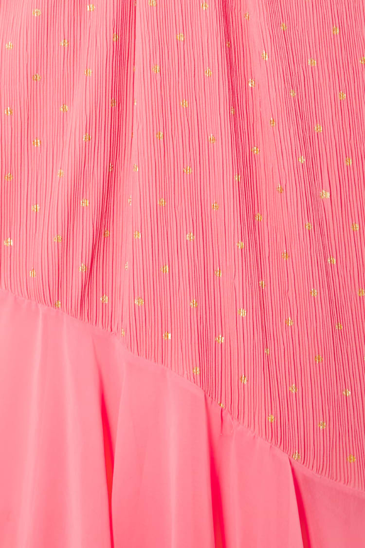 Pink Plisse Fifi Dress