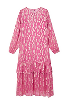Thumbnail for Pink Jacquard Harmony Dress Petite