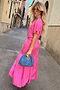 Pink Jacquard Erin Dress Petite