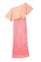 Pink and Red Jacquard Tilly Dress Petite