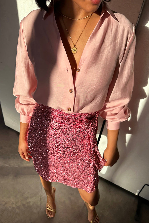 Pink Miley Shirt