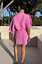 Petal Pink Mini Tilly Dress