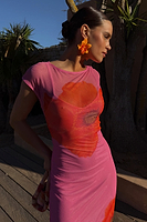 Thumbnail for caption_Model is 5ft7” and wears UK size 8/ US 4