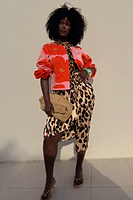 Thumbnail for caption_Model is 5ft7” and wears size XL