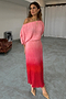 Pink Ombre Tilly Dress